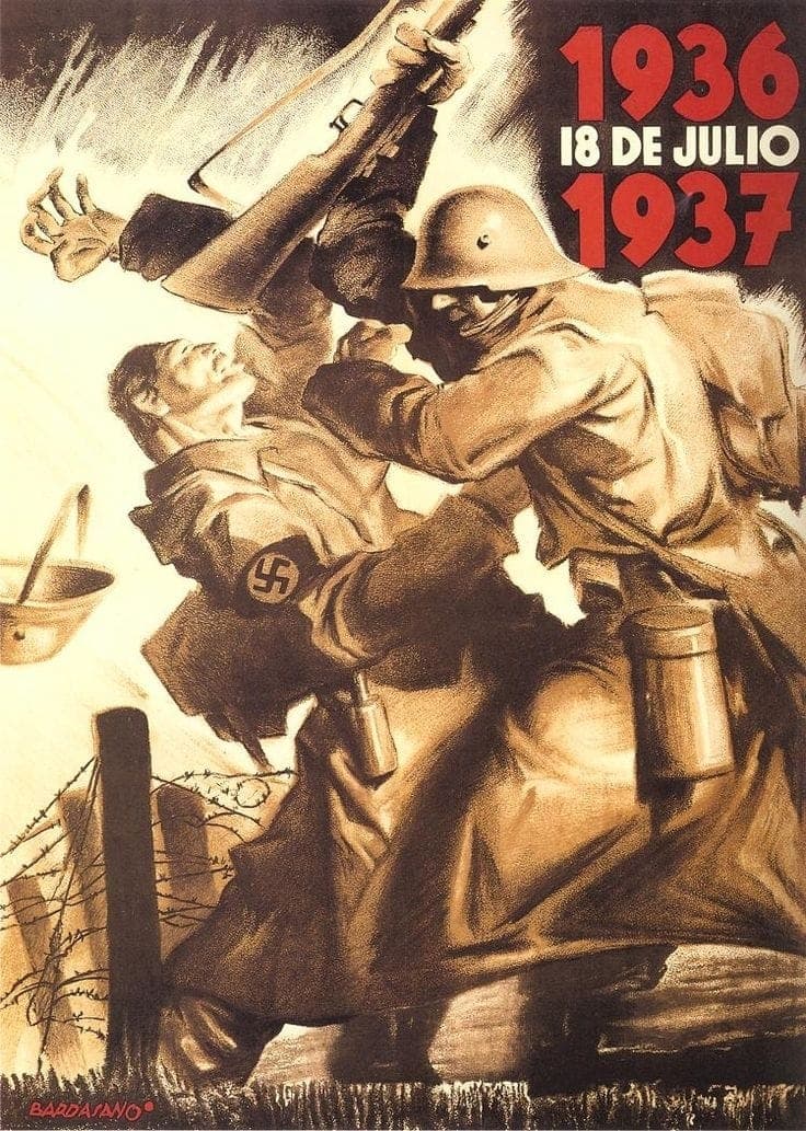 «18 июля 1936» — Хосе Бардacано