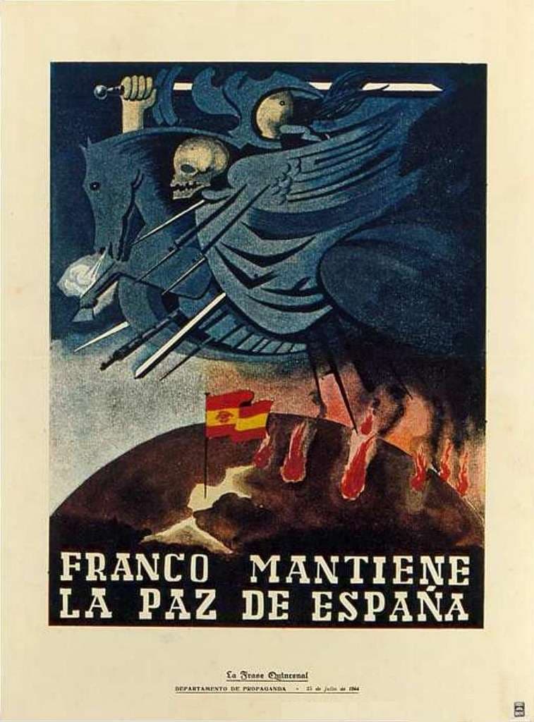 «Франко поддерживает мир в Испании», 1944